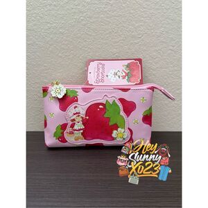 Strawberry Shortcake Fruit Allover Print Cosmetic Bag